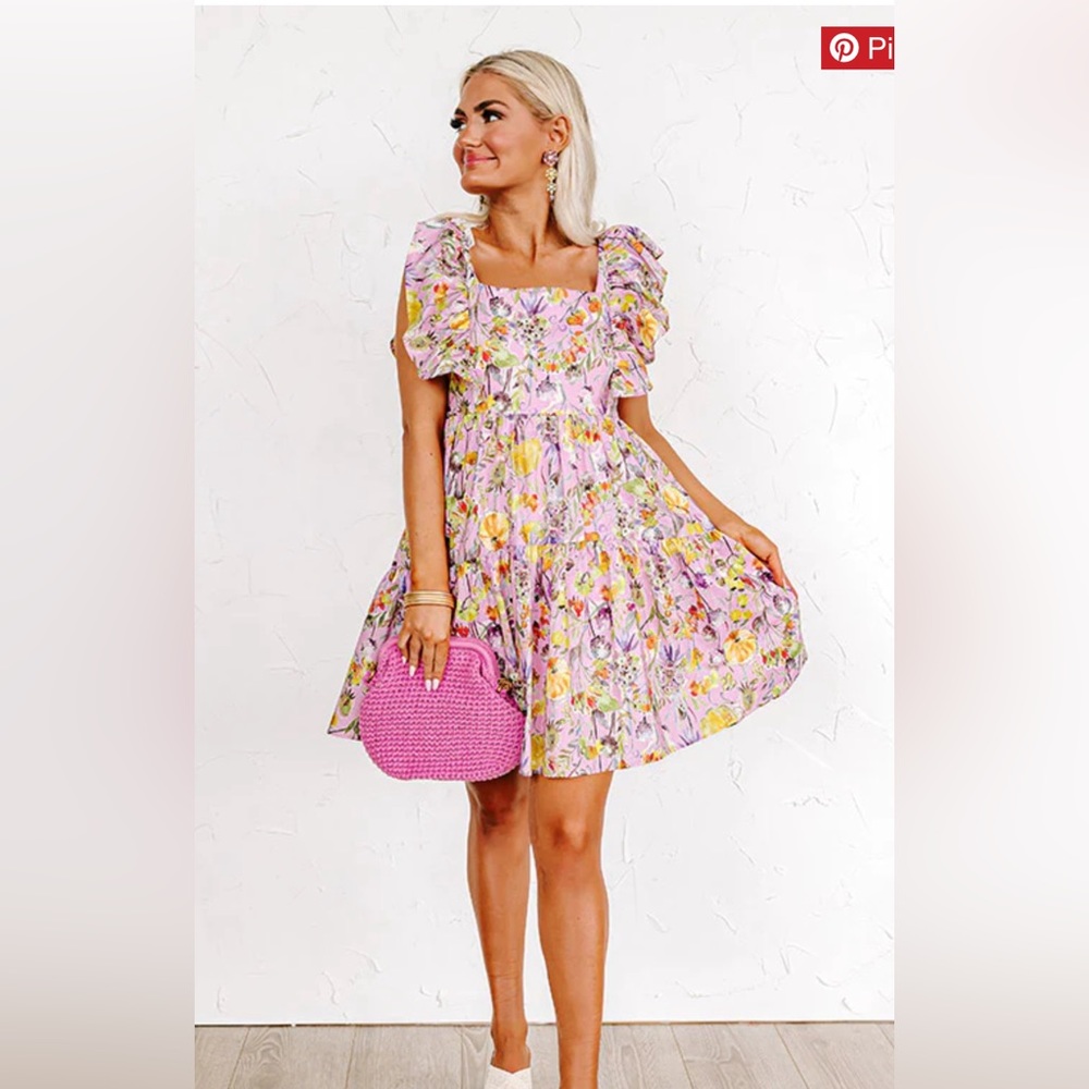 🌺🌼Floral Baby doll dress🌺🌼